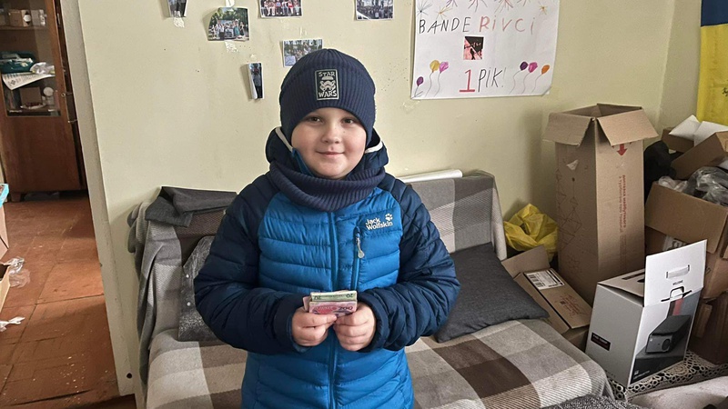 Посівальник з Рожища зібрав 1500 гривень для ЗСУ