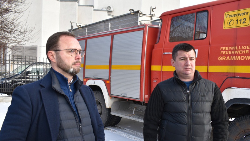 Громаді на Волині подарували пожежний автомобіль