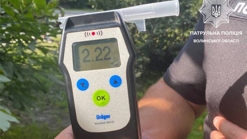 У Луцьку інкогніто видав п’яного водія