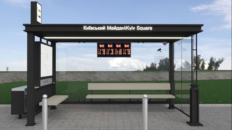 У Луцьку на проспекті Волі планують знести торгові павільйони і встановити розумні зупинки