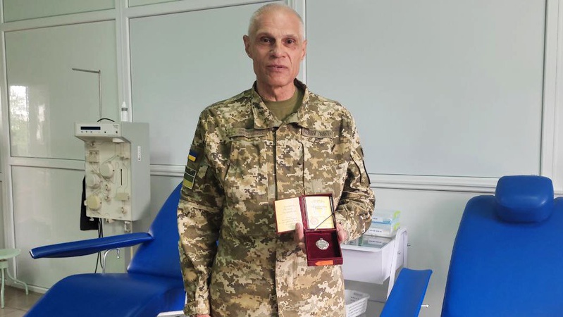 Прикордонник з Луцька здав 130 літрів крові