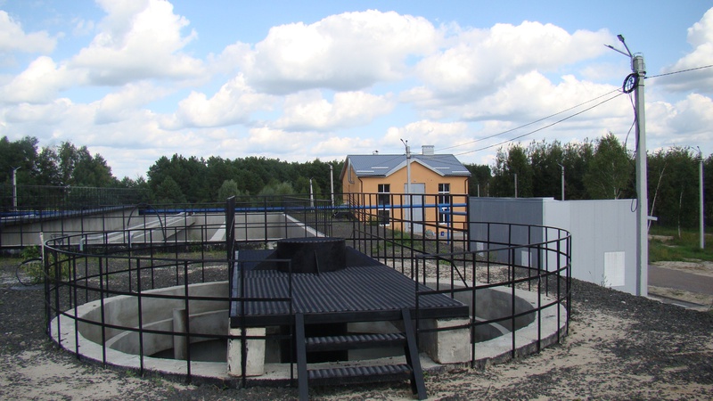 На Світязі завершують будівництво очисних споруд. ФОТО