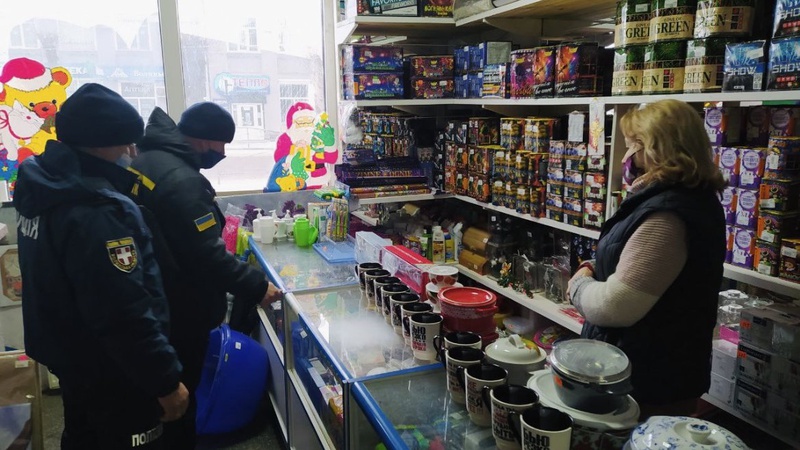 У Ковельському районі вилучили 1 тисячу одиниць незаконної піротехніки