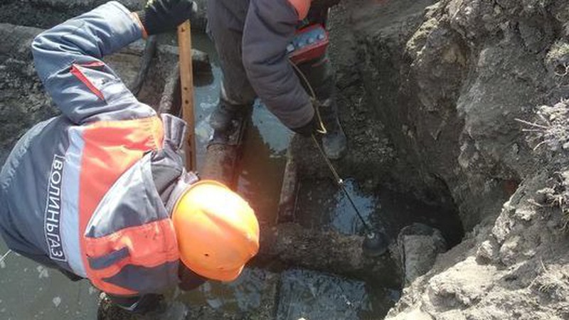 Через пошкодження газопроводу на Волині п’ять сіл без газу