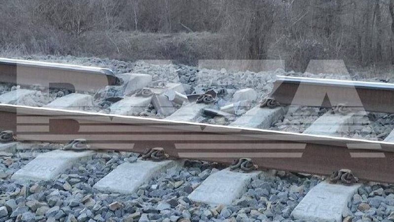 У Криму партизани підірвали залізницю