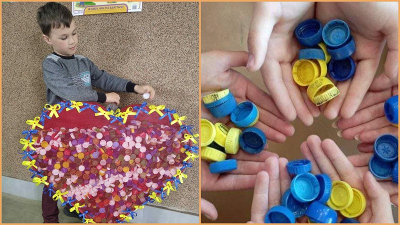 В ліцеї на Волині збирають кришечки на виготовлення протезів