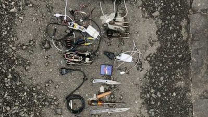 В ув’язнених виправної колонії на Волині вилучили заборонені предмети. ФОТО