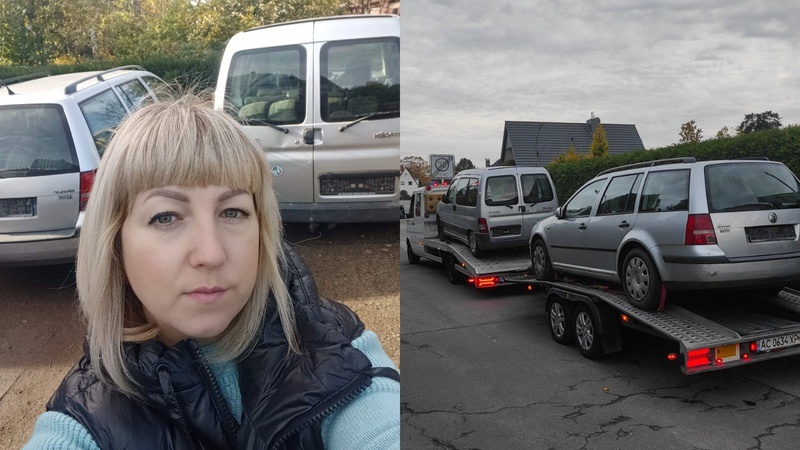 Подружжя з Рожища придбало для захисників дві автівки