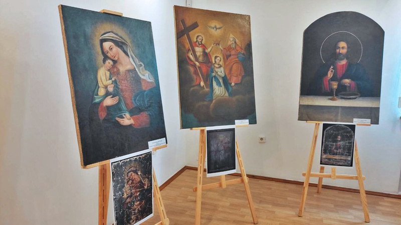 У Луцьку представили сім відреставрованих ікон 18-19 століть