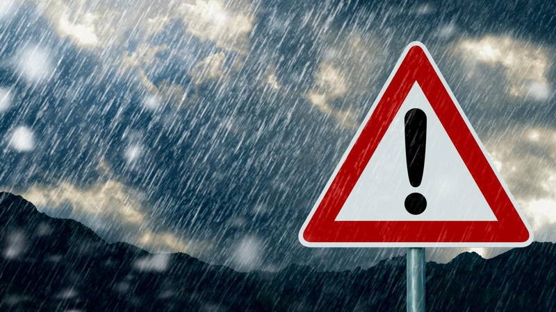 Укргідрометцентр оголосив штормове попередження по всій Україні (карта)