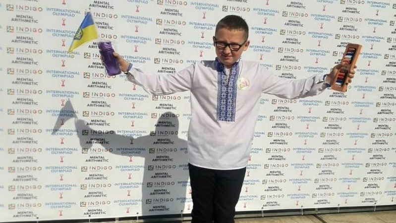 Юний волиянин – чемпіон Всесвітньої олімпіади з ментальної арифметики