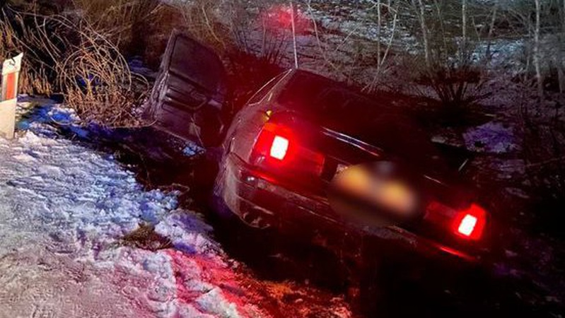На Волині водій «під мухою» з’їхав у кювет