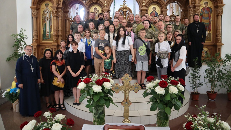 У Благовіщенському соборі Ковеля вшанували воїнів, які повернулися «на щиті»