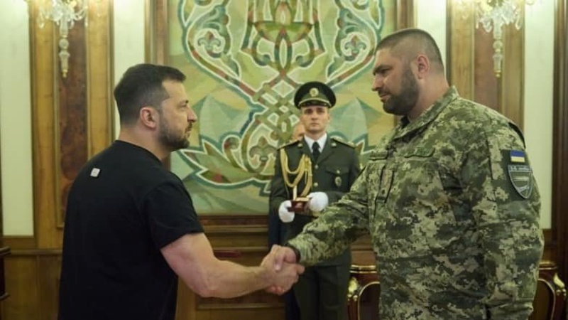 Президент вручив Орден Данила Галицького воїну Князівської бригади