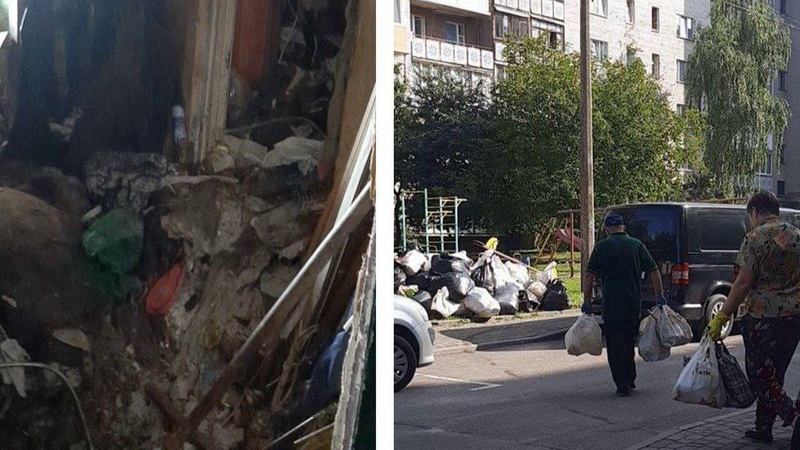 У Луцьку чоловік розвів сміттєзвалище у власній квартирі