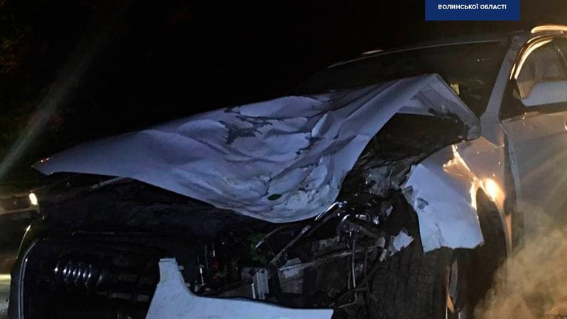 У Луцьку авто злетіло в кювет: водій – п’яний. ФОТО