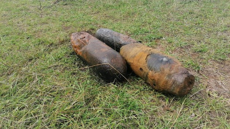 На Волині люди знайшли авіабомби та артснаряди часів минулої війни