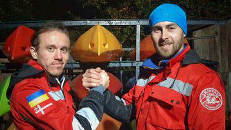 На честь загиблого Олександра Мартинюка двоє лучан пройдуть на веслах 800 кілометрів