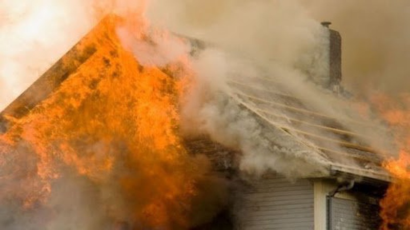 У селі під Луцьком горів житловий будинок