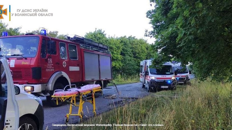 Повідомили про стан потерпілих, які травмувалися в аварії на Волині