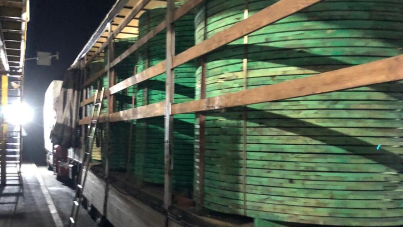 Через «Ягодин» хотіли вивезти величезну партію контрабанди. ВІДЕО