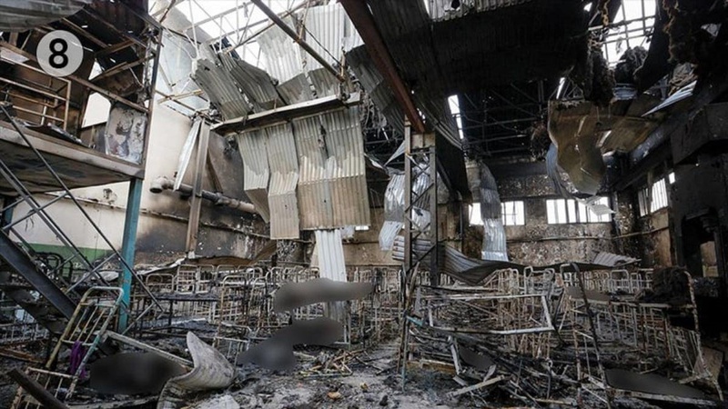 Росія знову обстріляла Оленівську колонію з українськими військовополоненими