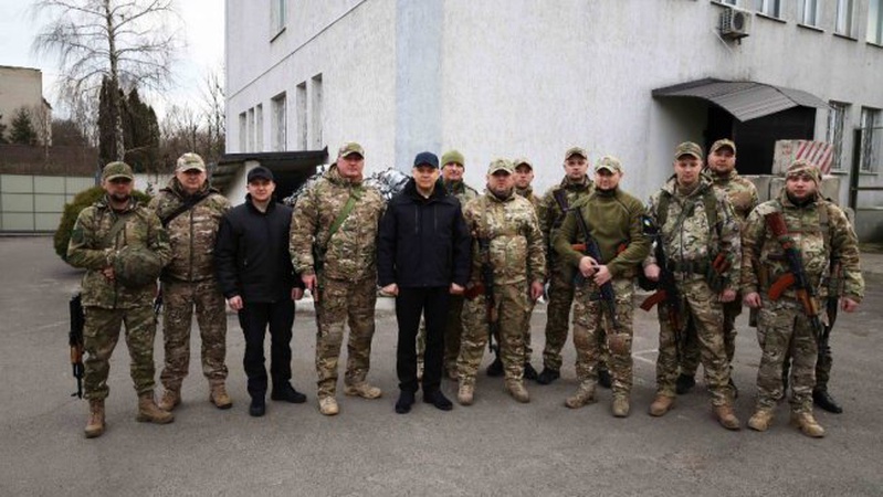 Волинські поліцейські-добровольці зі зведеного батальйону «Захід» вирушили в зону бойових дій