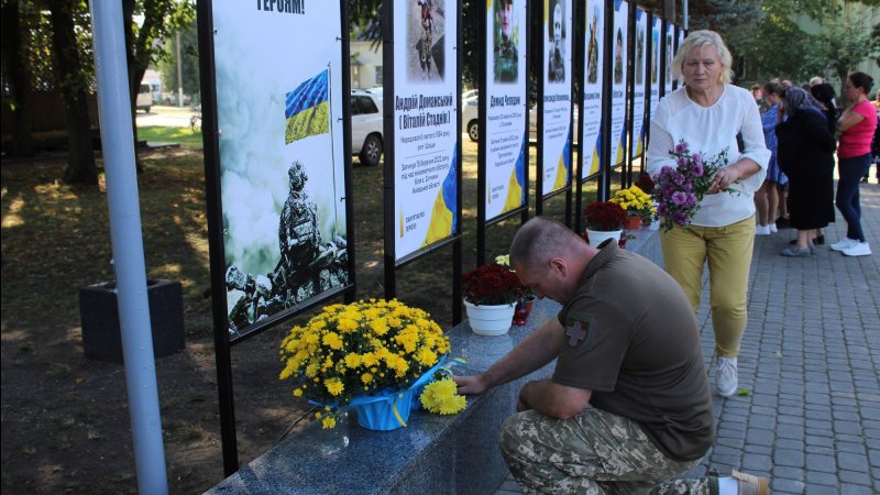 У Шацьку відкрили Алею пам’яті Героїв
