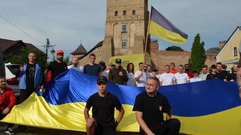Волинь зустріла учасників марафону на підтримку вступу України до НАТО