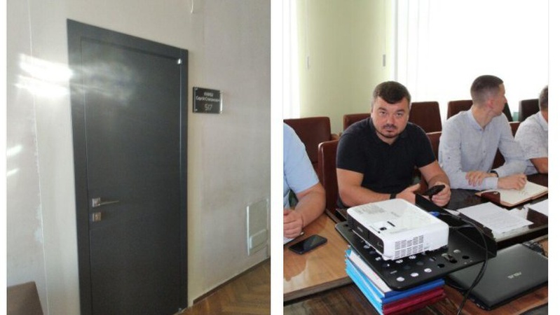 Звільнений перший заступник голови Ковельської РДА хоче забрати із собою двері