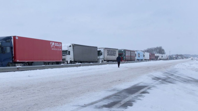 На «Ягодині» запрацювала електронна черга перетину кордону для вантажівок
