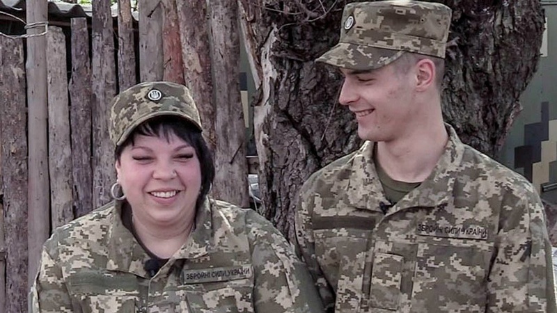 На Сході одружилися військовослужбовці з Волині. ФОТО
