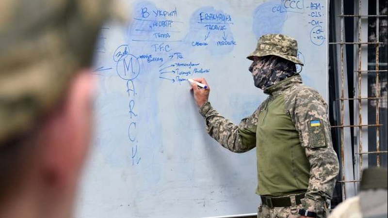 Волинським прикордонникам провели тренінг бойові медики.ФОТО