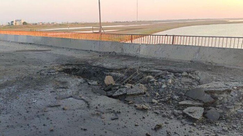 ЗСУ повідомили про успішну атаку на Чонгарський міст