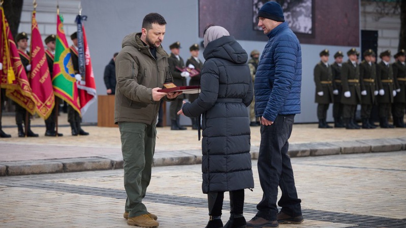Батькам загиблого Героя з Волині вручили посмертний орден сина