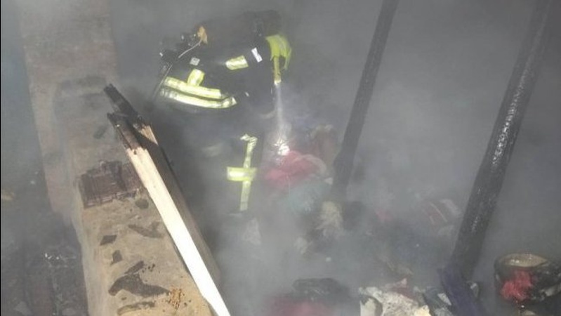 На Волині у житловому будинку горіло горище