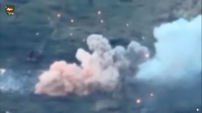 Воїни волинської бригади продемонстрували прицільний вогонь по позиціях ворога. ВІДЕО