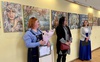 В Нововолинську відкрили виставку картин місцевої художниці