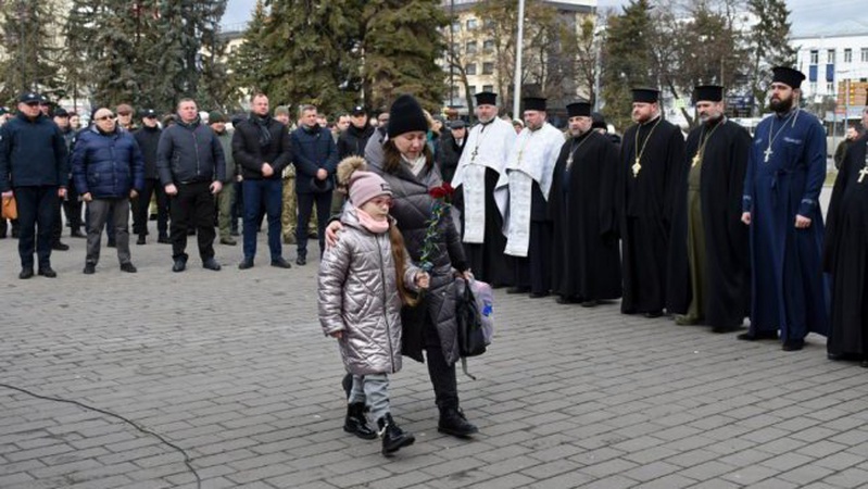 Волиняни віддали шану загиблим під час Революції Гідності. ФОТО