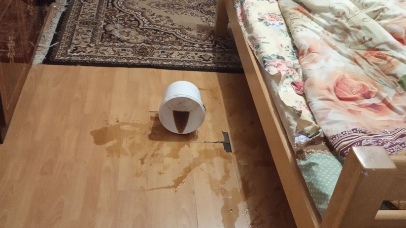 Вночі будинок священника з Волині залили гноївкою