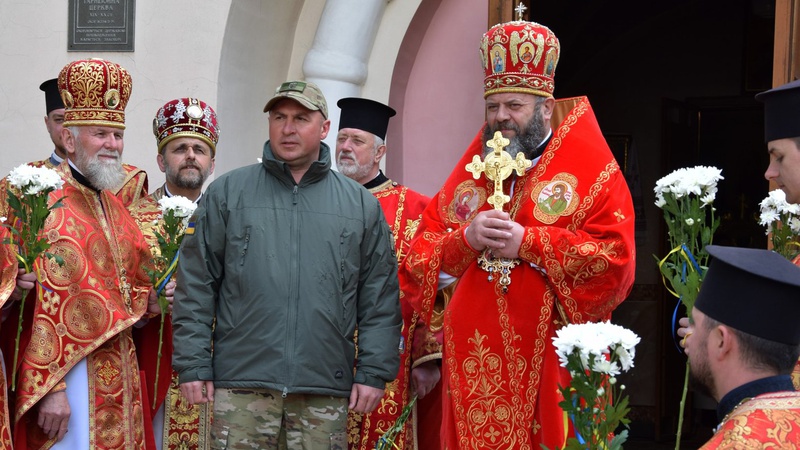 У Луцьку прикордонники долучилися до молитви в день святого Юрія Переможця. ФОТО