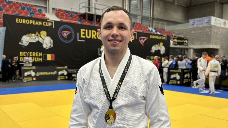Прикордонник з Волині виборов золото чемпіонату Європи з джиу-джитсу