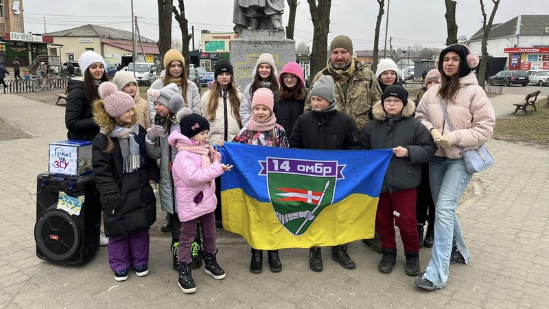 Дитячий волонтерський батальйон «Бандерівці» з Рожища зібрав мільйон гривень